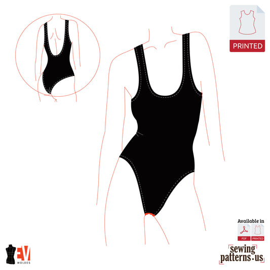 Women Backless Bodysuit