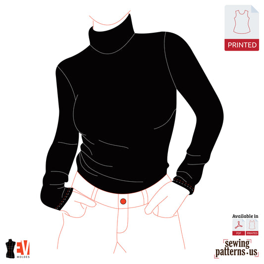 Women Basic Turtleneck