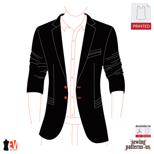 Men Fitted Blazer