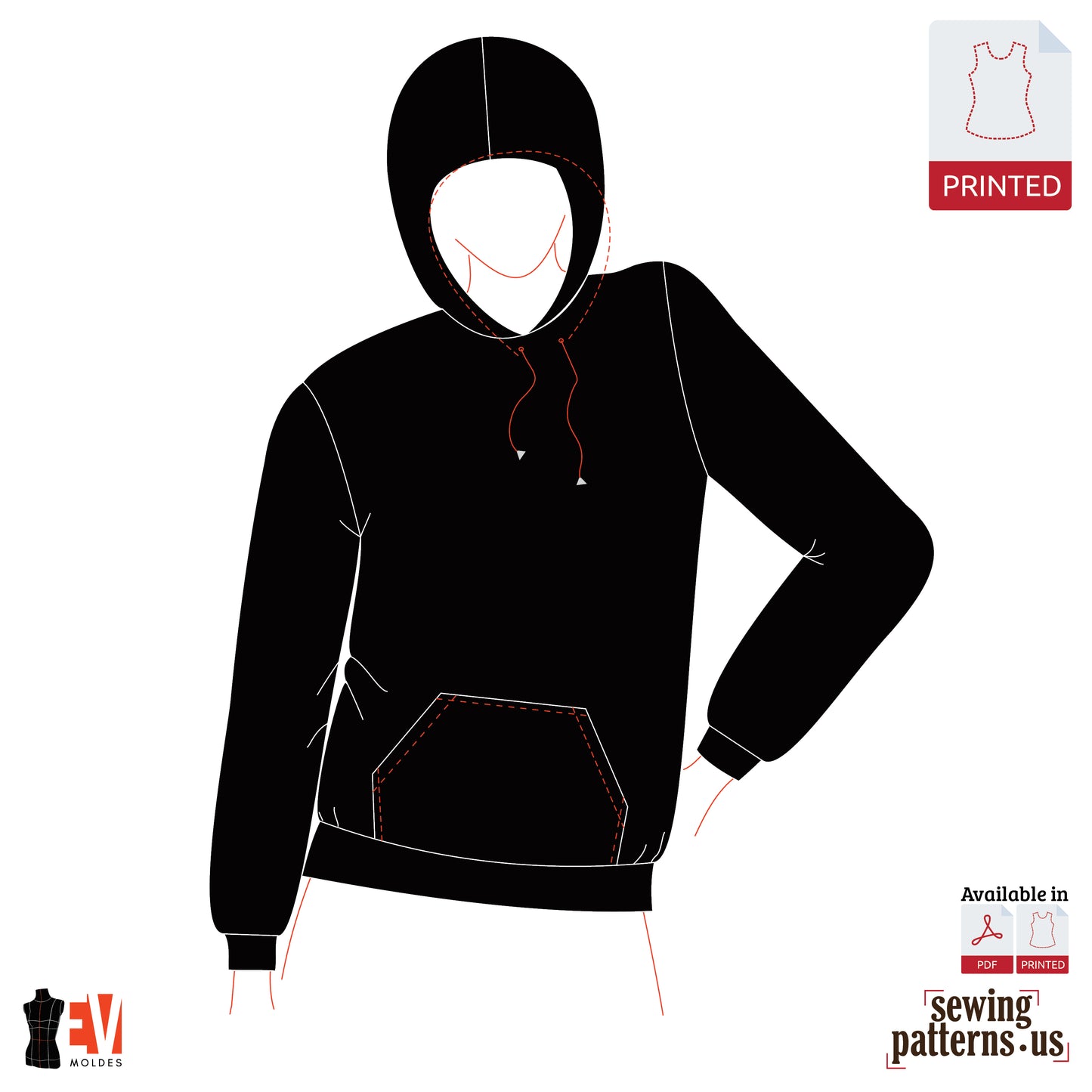 Women Kangaroo Hoodie