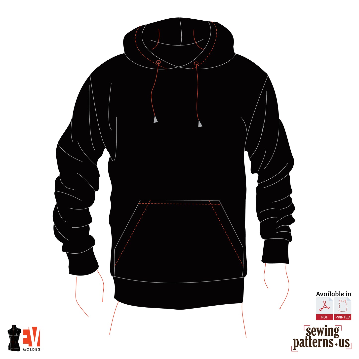 Men Kangaroo Hoodie