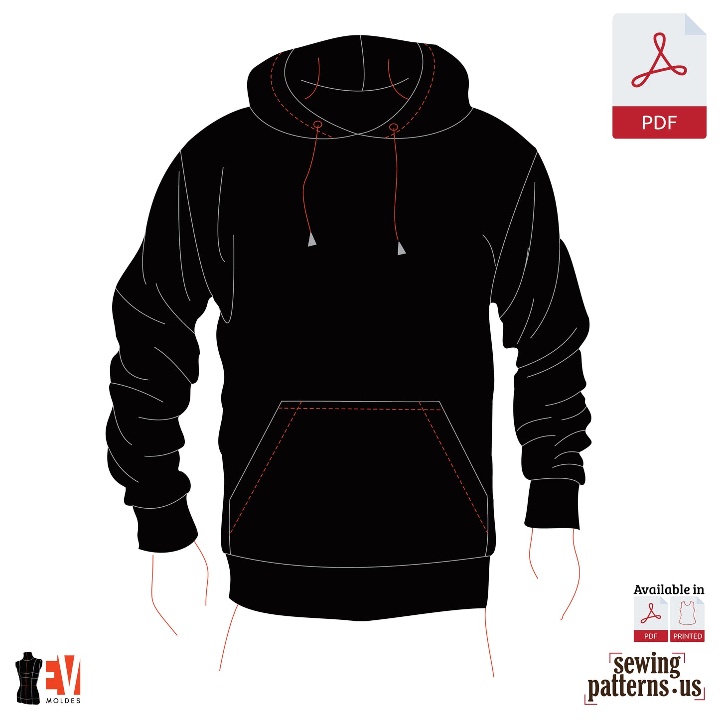 Men Kangaroo Hoodie