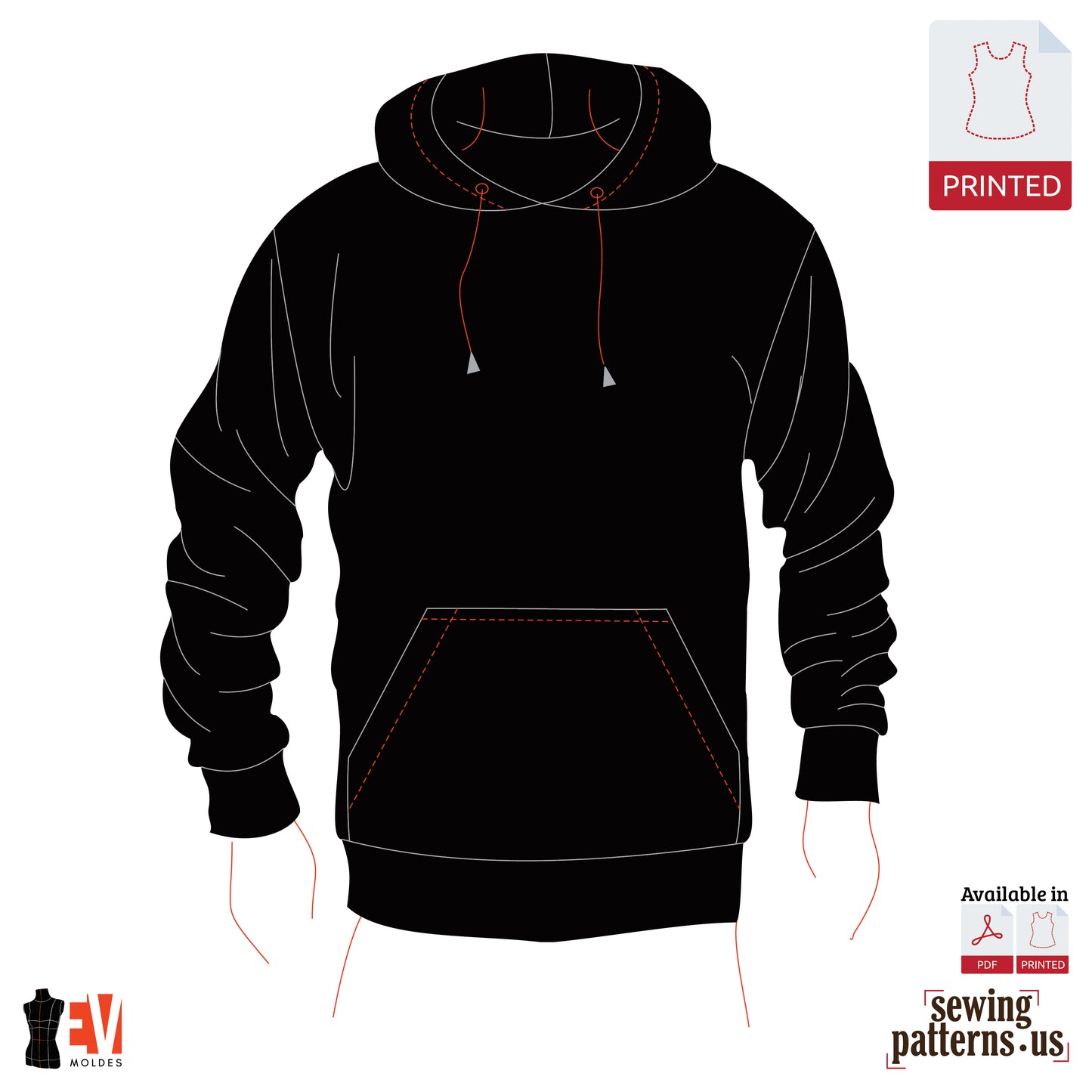 Men Kangaroo Hoodie