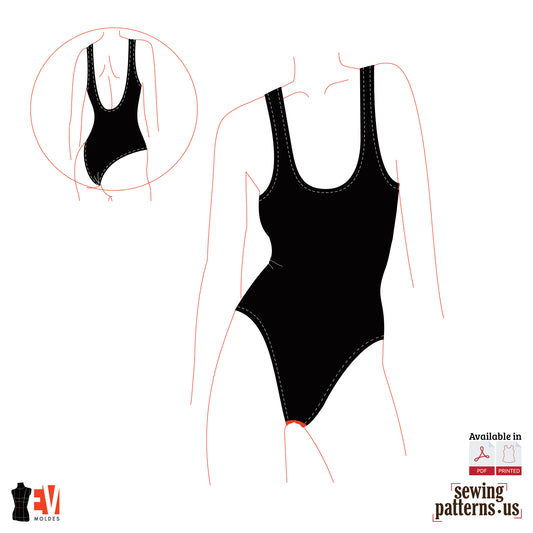 Women Backless Bodysuit