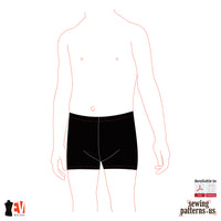 Children Boxer Swim Trunks
