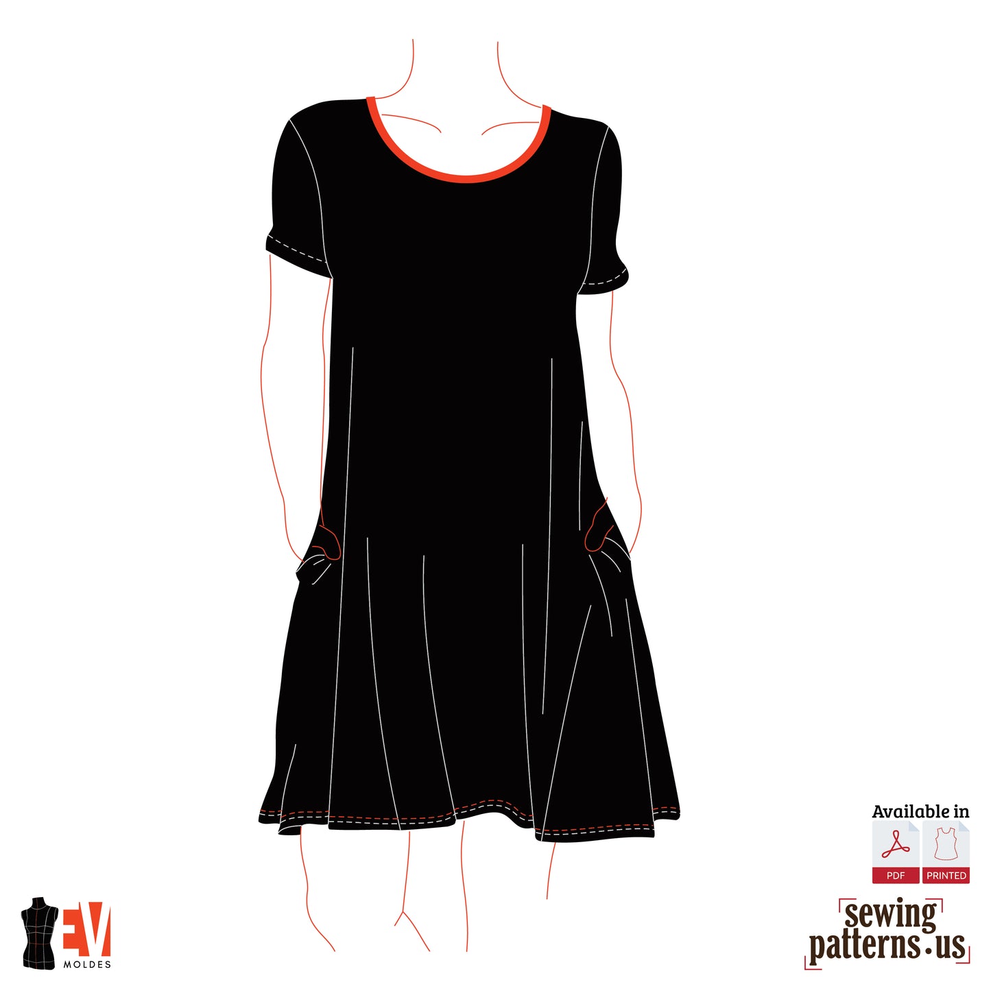 Women Pocketed Dress