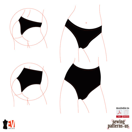 Women High-Waisted Panties And Bikini
