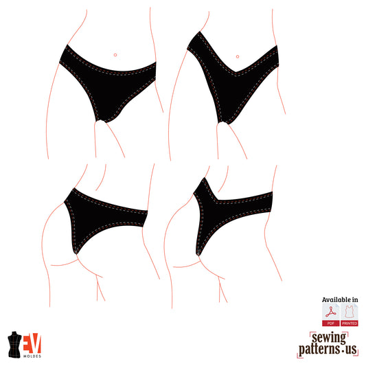 Women Classic And High-Cut Panties