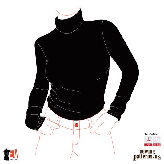 Women Basic Turtleneck