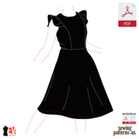 Women Ruffled Dress