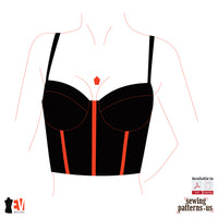 Women Corset With Cups