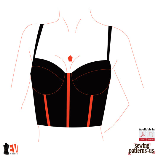 Women Corset With Cups