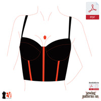 Women Corset With Cups