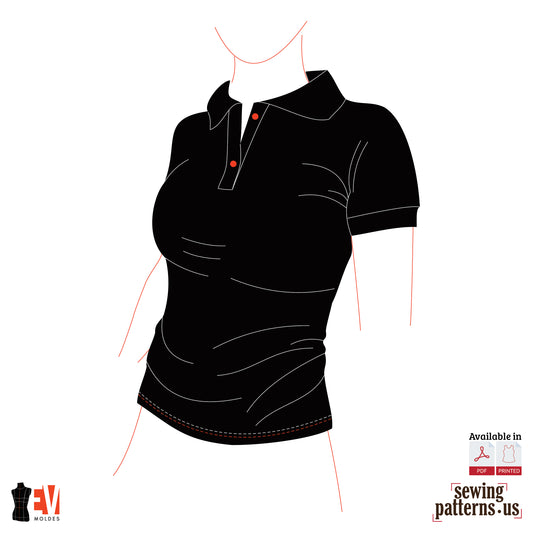 Women Fitted Polo Shirt