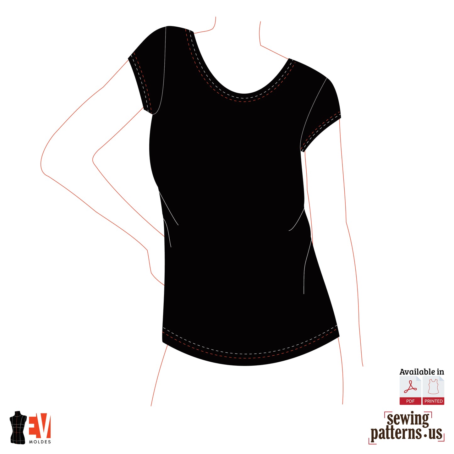 Women Round Neck T-Shirt