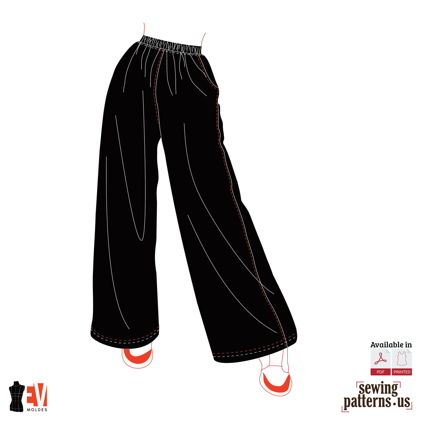 Women Palazzo Jogger Pants
