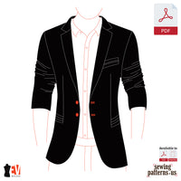 Men Fitted Blazer